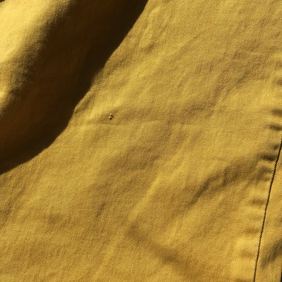 Mustard Cropped Chinos Plus Size Lands End - Picture 2 of 9
